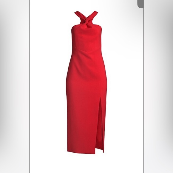 LIKELY
Avie Gathered Neck Side Slit Dress - Picture 3 of 5